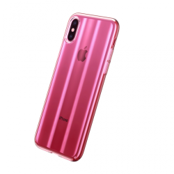 Futrola Baseus Aurora za iPhone XS MAX pink.