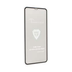 Staklena folija glass 2.5D full glue za iPhone 11 Pro Max 6.5 crni.