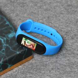 Narukvica za smart watch Xiaomi Mi Band M3/M4 svetlo plava.