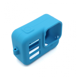 Silikonska futrola za GoPro Hero 8 plava.