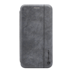 Futrola Teracell Leather za Huawei P40 Pro siva.