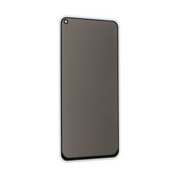 Staklena folija glass Privacy 2.5D full glue za Huawei P40 Lite crni.