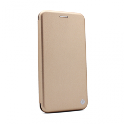 Futrola Teracell Flip Cover za Motorola Moto G8 Power Lite zlatna.