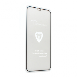 Staklena folija glass 2.5D full glue za iPhone 12/12 Pro 6.1 crni.