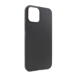 Silikonska futrola Skin za iPhone 12 Pro Max 6.7 mat crna.