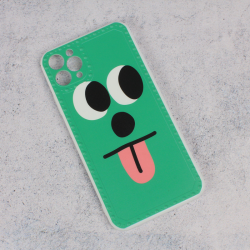 Futrola Smile face za iPhone 11 Pro Max 6.5 zelena.