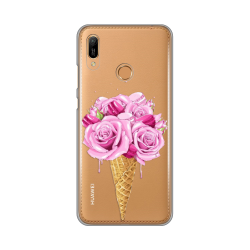 Silikonska futrola print Skin za Huawei Huawei Y6 (2019)/Honor 8A Rose Cone.