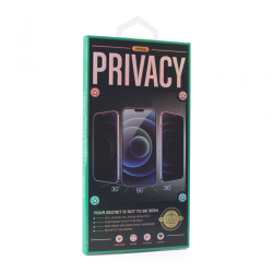 Staklena folija glass Privacy 2.5D full glue za Samsung A525F/A526B/A528B Galaxy A52 4G/A52 5G/A52s crni.
