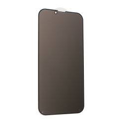 Staklena folija glass Privacy 2.5D full glue za iPhone 13 Pro Max/14 Plus 6.7 crni.