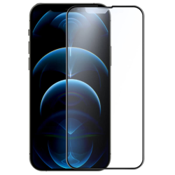 Staklena folija glass Nillkin Fog Mirror za iPhone 13/13 Pro/14 6.1 crni.