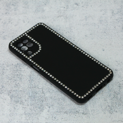 Futrola Frame Cirkon za Samsung A225 Galaxy A22 crna.