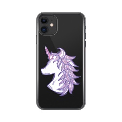 Silikonska futrola print Skin za iPhone 11 6.1 Purple Unicorn.