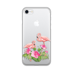 Silikonska futrola print Skin za iPhone 7/8/SE (2020)/SE (2022) Flamingo.