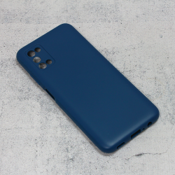 Futrola Summer color za Samsung A037 Galaxy A03s tamno plava.