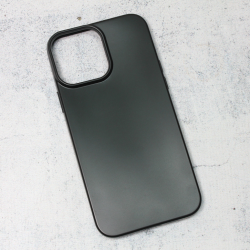 Silikonska futrola Skin za iPhone 13 Pro Max 6.7 mat crna.