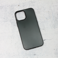 Silikonska futrola Skin za iPhone 13 Mini mat crna.