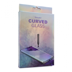 Staklena folija glass UV Glue Full Cover + Lampa za Samsung Galaxy S22 Plus 5G.