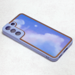 Futrola Candy Marble za Samsung Galaxy S22 Plus 5G lila.