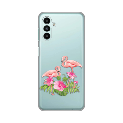 Silikonska futrola print Skin za Samsung A136 Galaxy A13 5G/A047 Galaxy A04s Flamingo.