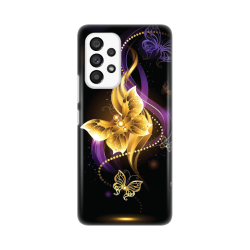 Silikonska futrola print Skin za Samsung A536 Galaxy A53 5G Golden butterfly.