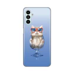 Silikonska futrola print za Samsung A136 Galaxy A13 5G/A047 Galaxy A04s Funny Cat.