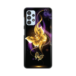 Silikonska futrola print Skin za Samsung A135 Galaxy A13 4G Golden butterfly.