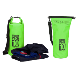 Vodootporna suva torba EL 10L zelena.