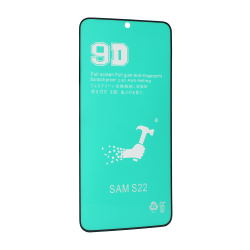 PMMA zastita zakrivljena 360 film za Samsung Galaxy S22 5G crni.