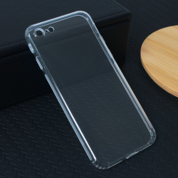 Silikonska futrola Ultra Thin with pluggy za iPhone 7/8/SE (2020)/SE (2022) Transparent.