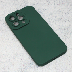 Futrola Silikon Pro Camera za iPhone 13 Pro tamno zelena.