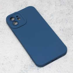Futrola Silikon Pro Camera za iPhone 12 6.1 tamno plava.