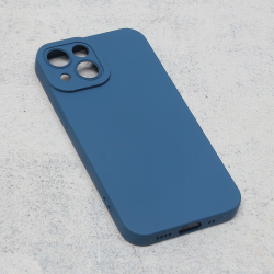 Futrola Silikon Pro Camera za iPhone 13 Mini tamno plava.