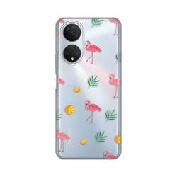 Silikonska futrola print Skin za Huawei Honor X7 Flamingos.