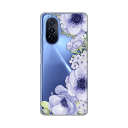 Silikonska futrola print Skin za Huawei Nova Y70/Nova Y70 Plus Blue Roses.