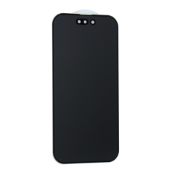 Staklena folija glass Privacy 2.5D full glue za iPhone 14 Pro Max 6.7 crni.