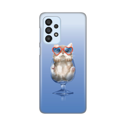 Silikonska futrola print za Samsung A336 Galaxy A33 5G Funny Cat.