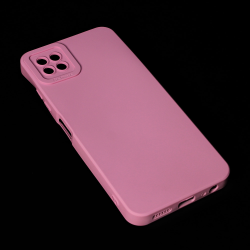 Futrola Silikon color za Samsung A226 Galaxy A22 5G roze.