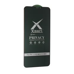 Staklena folija glass X mart 9D Privacy za iPhone 11 Pro Max 6.5.