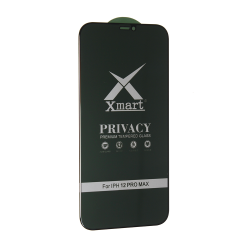 Staklena folija glass X mart 9D Privacy za iPhone 12 Pro Max 6.7.