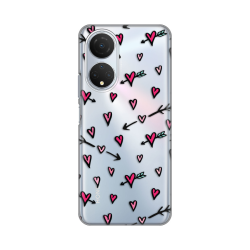 Silikonska futrola print Skin za Huawei Honor X7 Heart Pattern.