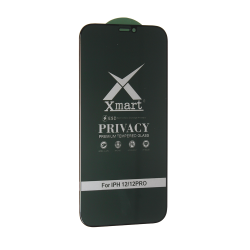 Staklena folija glass X mart 9D Privacy za iPhone 12/12 Pro 6.1.