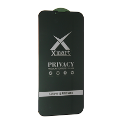 Staklena folija glass X mart 9D Privacy za iPhone 13 Pro Max/14 Plus 6.7.