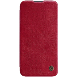 Futrola Nillkin Qin Pro za iPhone 14 Plus crvena.
