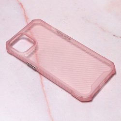 Futrola Carbon Crystal za iPhone 14 pink.