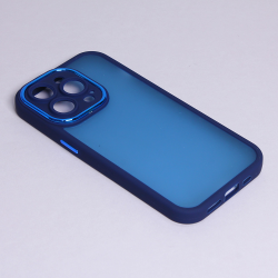 Futrola Shining Camera za iPhone 14 Pro plava.