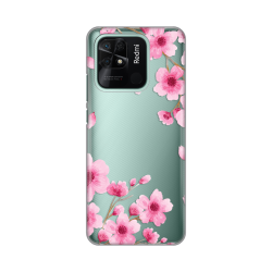 Silikonska futrola print Skin za Xiaomi Redmi 10C Rose Flowers.