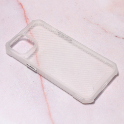 Futrola Carbon Crystal za iPhone 14 bela.