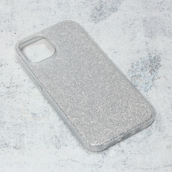 Futrola Crystal Dust za iPhone 14 srebrna.