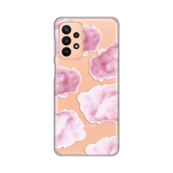 Silikonska futrola print Skin za Samsung A235 Galaxy A23 Pink Clouds.