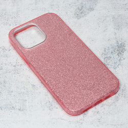 Futrola Crystal Dust za iPhone 14 Pro Max roze.